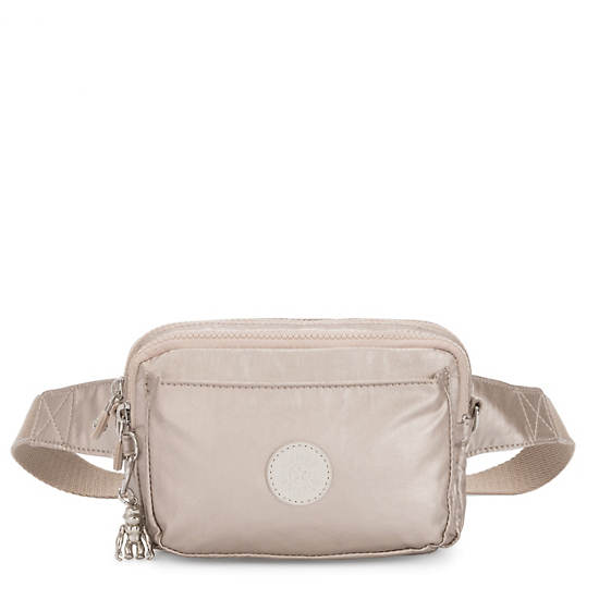 Torba Crossbody Kipling Abanu Multi Metallic Convertible Taupe | PL 2188ZU